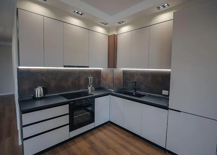 Apartmán Miku Apartment-upscale 2bdr With A Spectacular View Tirana